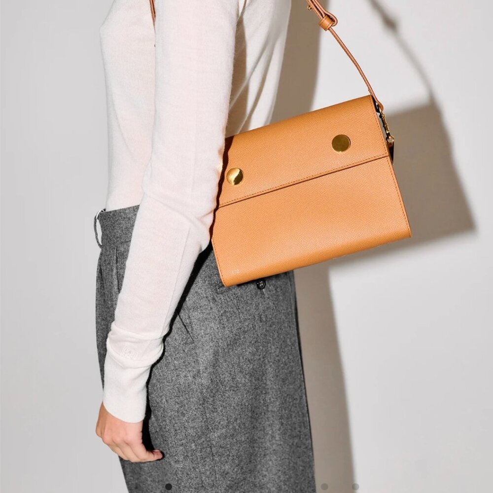 RSVP Paris Duo bag in grained cognac - Picture 2 of 16